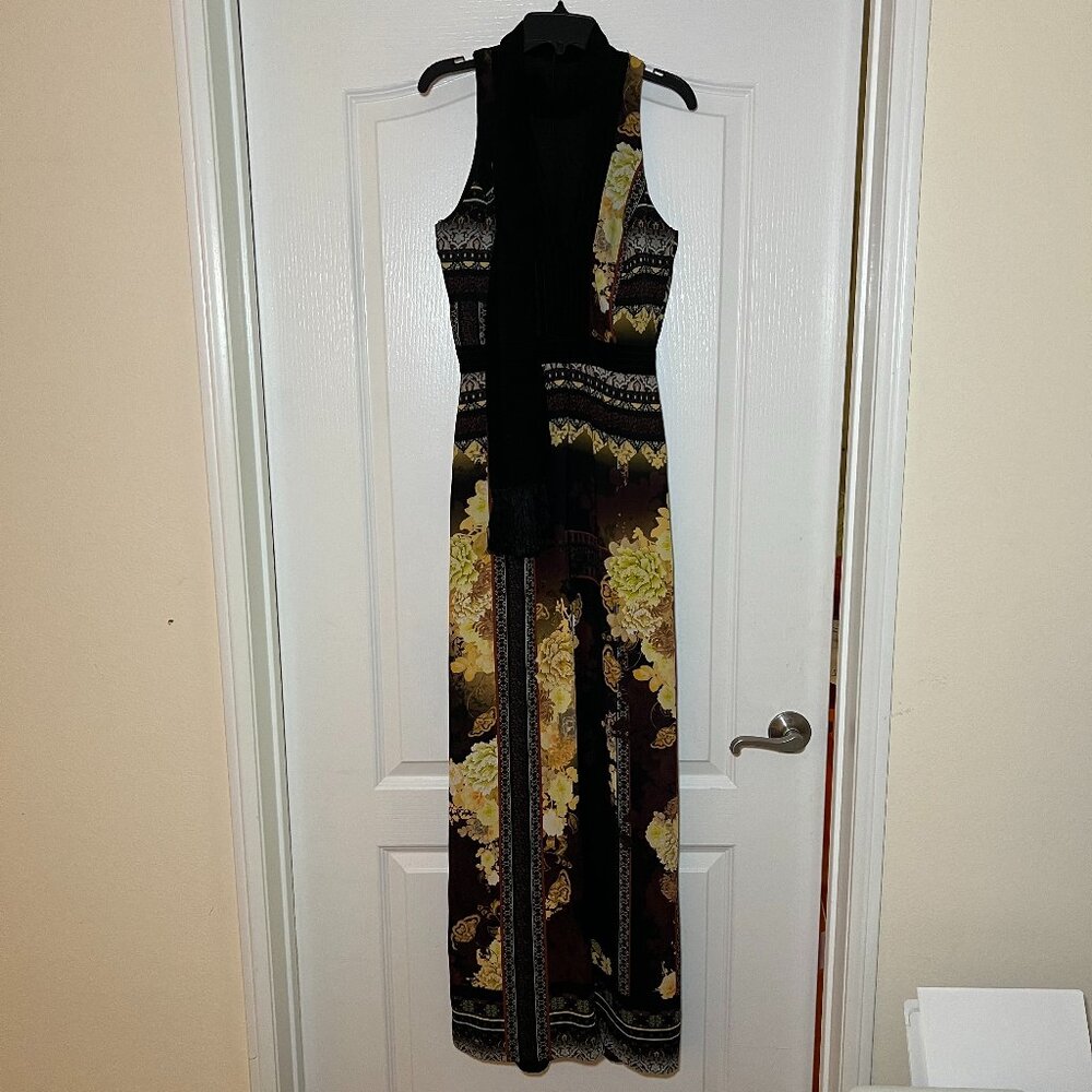 River Island Women's Sleeveless Halter Wide Leg Choker Jumpsuit